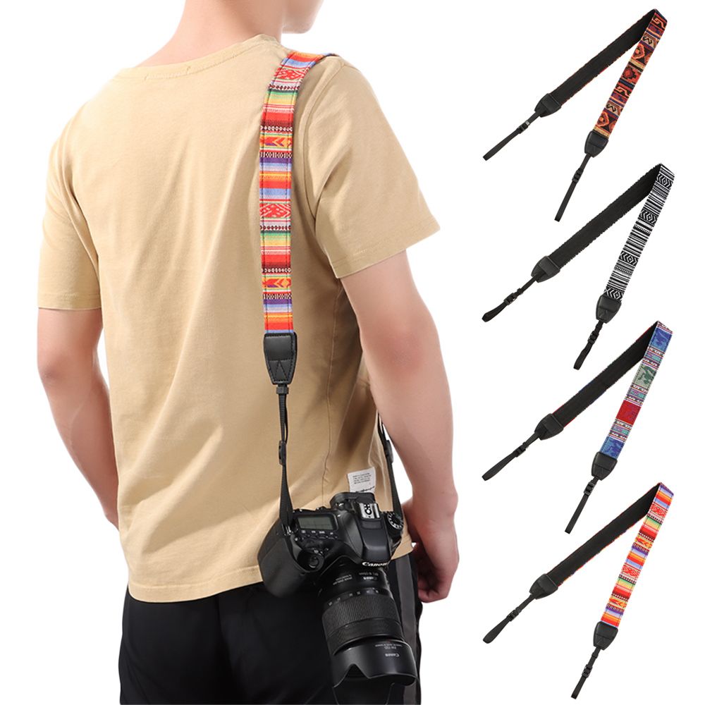 Camera Strap Leather - Lanyard Band SLR Camera Accessories PU