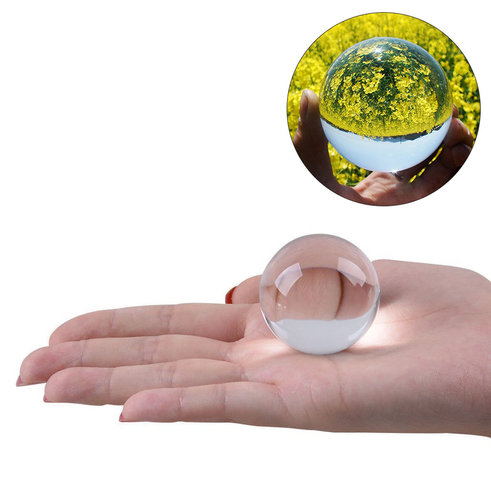 Lens Ball Crystal - 4Cm Clear Crystal Ball Sphere Photography