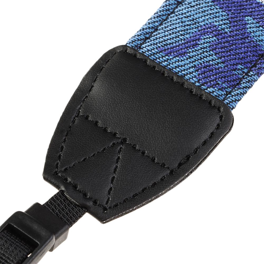 Camera Strap Leather - PU Leather Lanyard Band Adjustable SLR