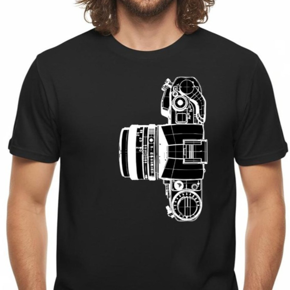 Vintage Camera T-Shirt Photogr - Photography Graphic Design recension och pris