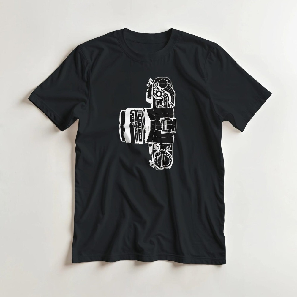 Vintage Camera T-Shirt Photogr - Photography Graphic Design recension och pris