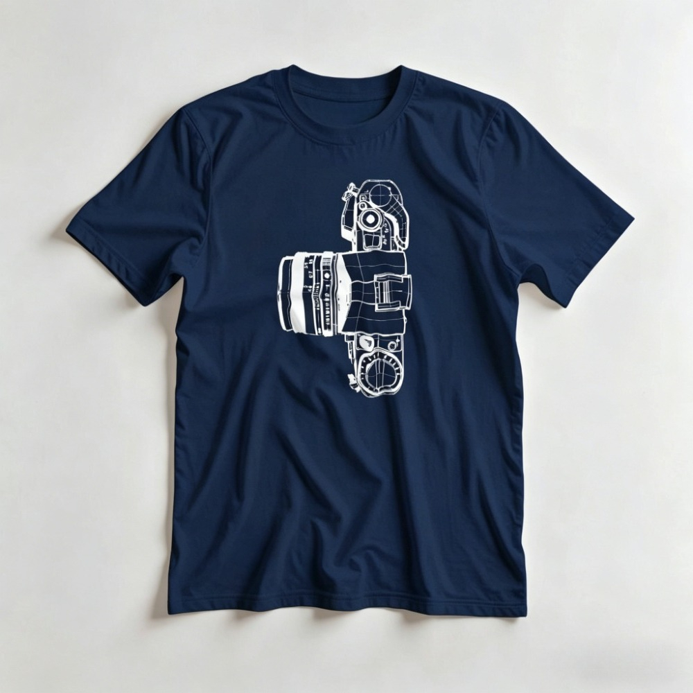 Vintage Camera T-Shirt Photogr - Photography Graphic Design recension och pris