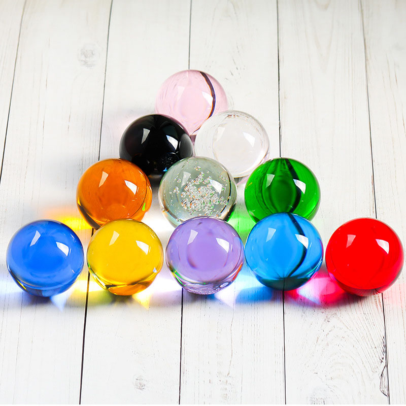 10 Colors 30mm Globe Chandelie - Lens Ball Crystal recension och pris