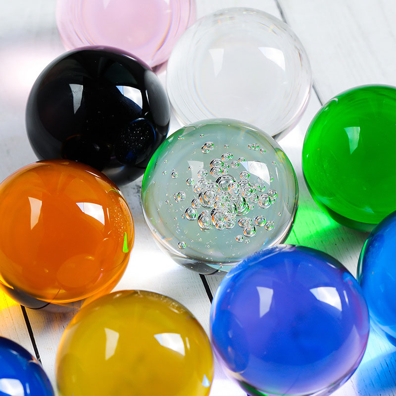 10 Colors 30mm Globe Chandelie - Lens Ball Crystal recension och pris
