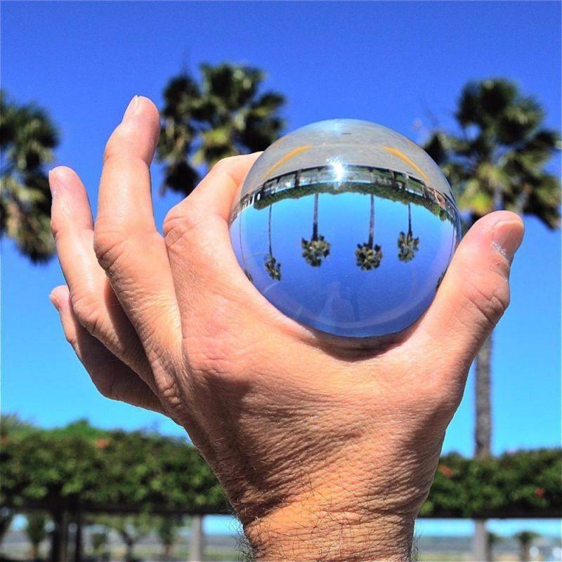 3Cm Crystal Sphere Photography - Lens Ball Crystal recension och pris