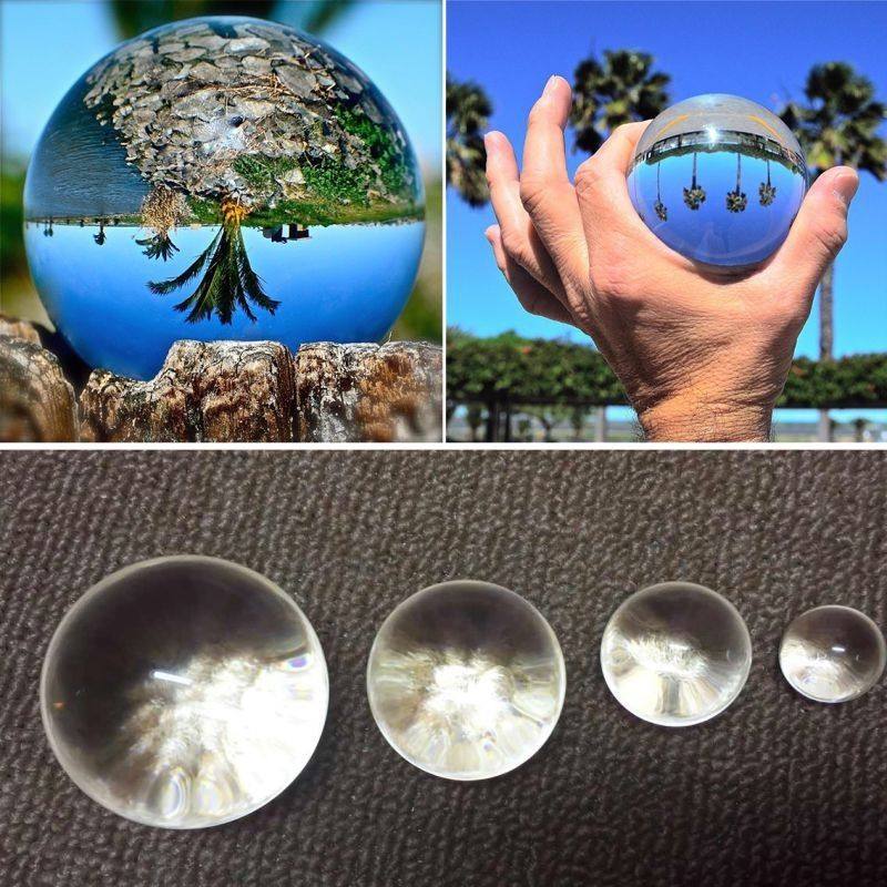 3Cm Crystal Sphere Photography - Lens Ball Crystal recension och pris