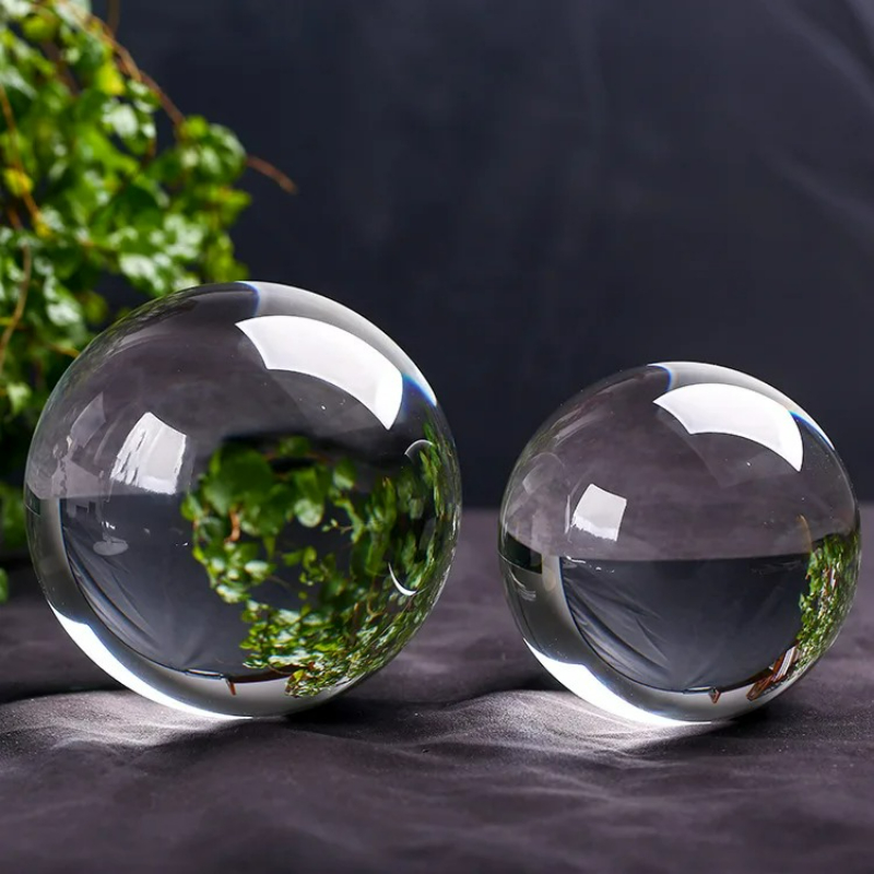 Smooth K9 30mm-100mm Clear Cha - Lens Ball Crystal recension och pris
