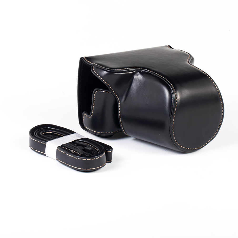 PU Leather Camera Bag Case Len - Camera Strap Leather recension och pris