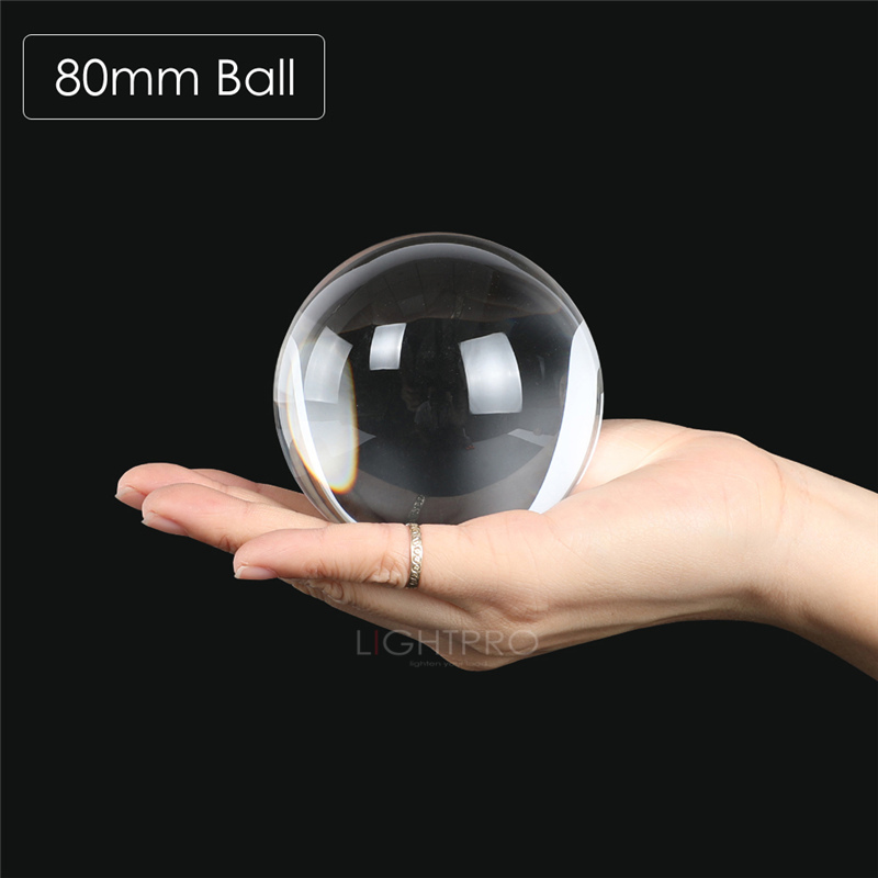 50/60/70/80/90/100/110mm Photo - Lens Ball Crystal recension och pris