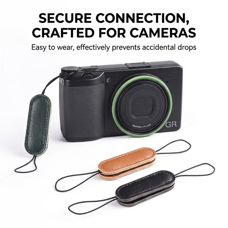 Genuine Leather Camera Finger  - Camera Strap Leather recension och pris