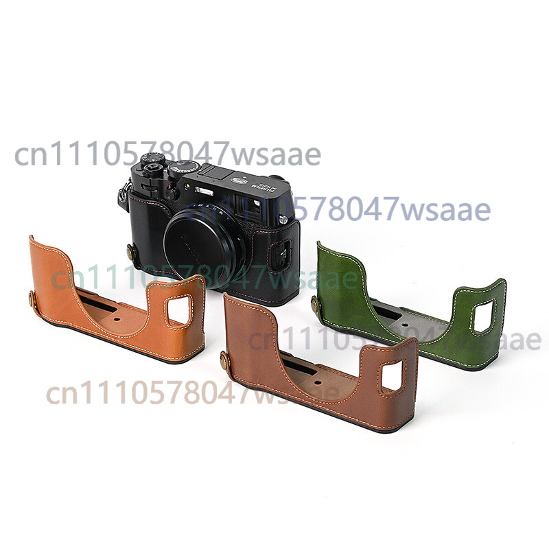 1PCS Leather Half Case for FUJ - Camera Strap Leather recension och pris
