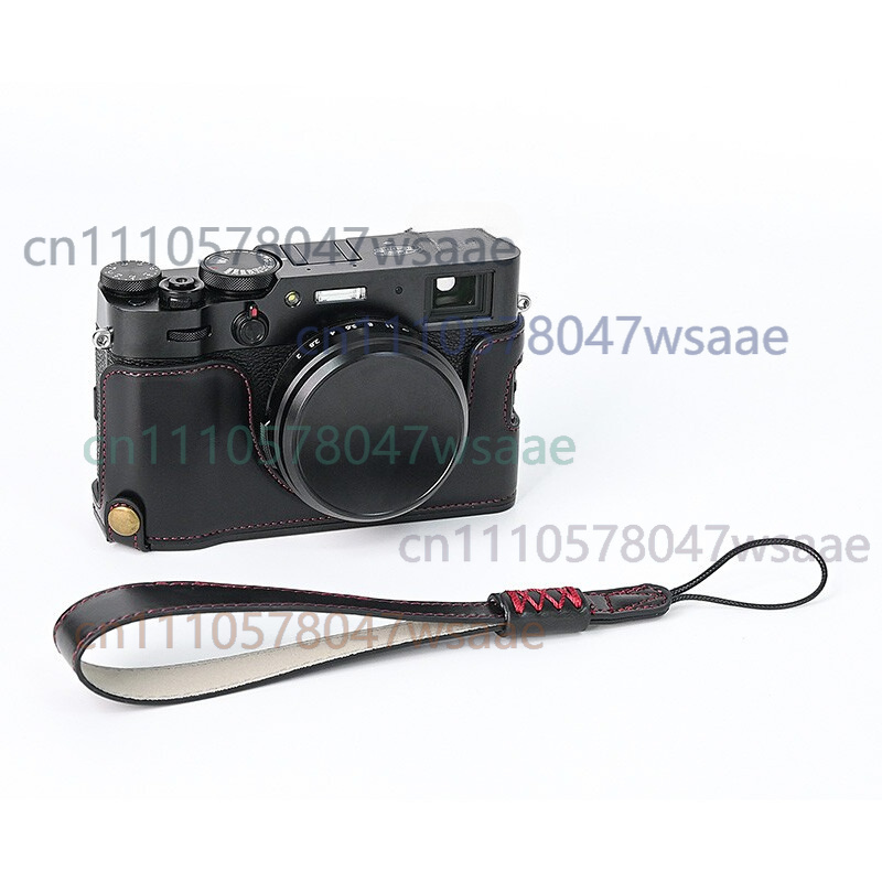 1PCS Leather Half Case for FUJ - Camera Strap Leather recension och pris