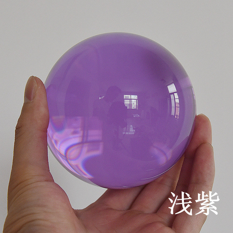 E9 K9 Color Crystal Glass Ball - Lens Ball Crystal recension och pris