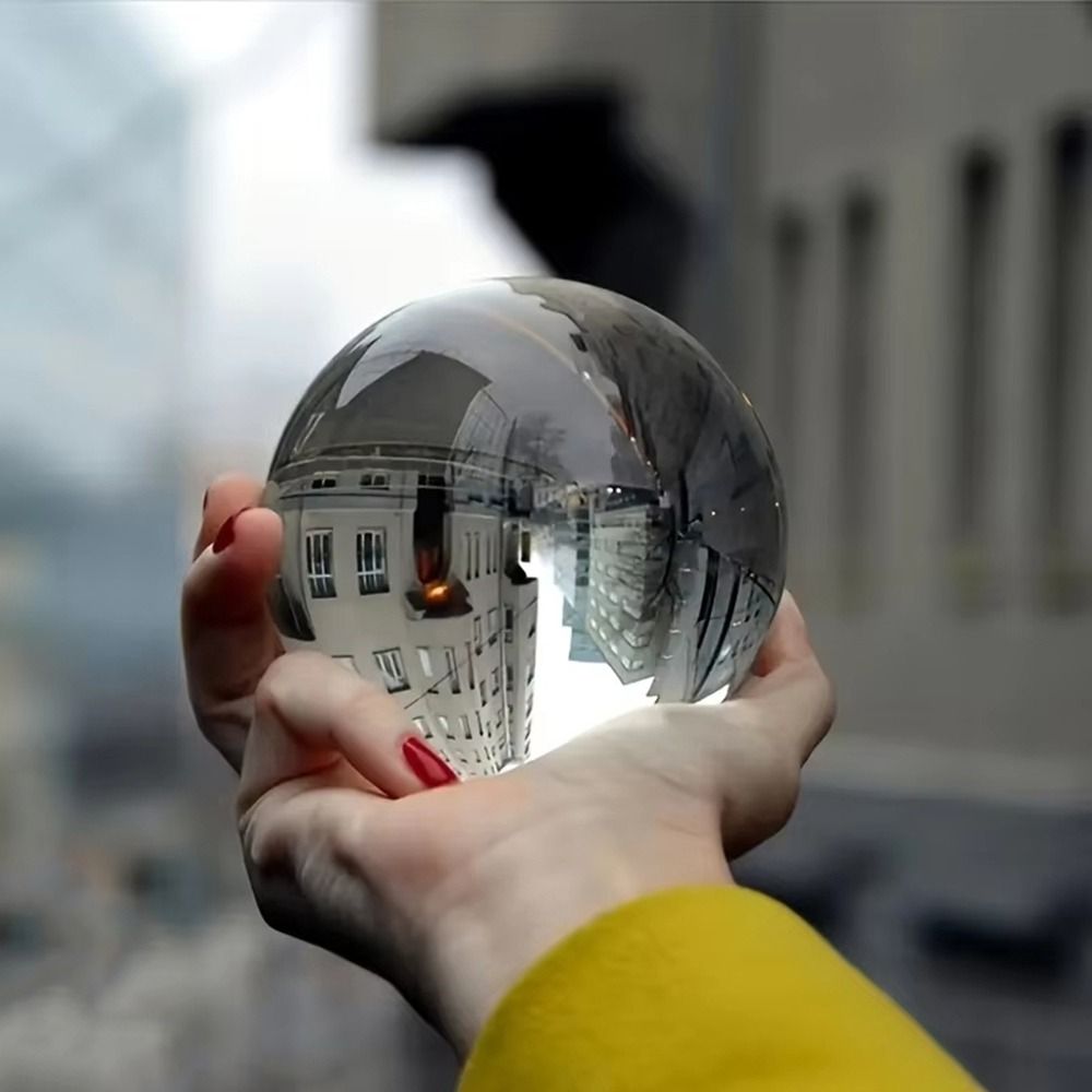 Creative Round Crystal Glass B - Lens Ball Crystal recension och pris