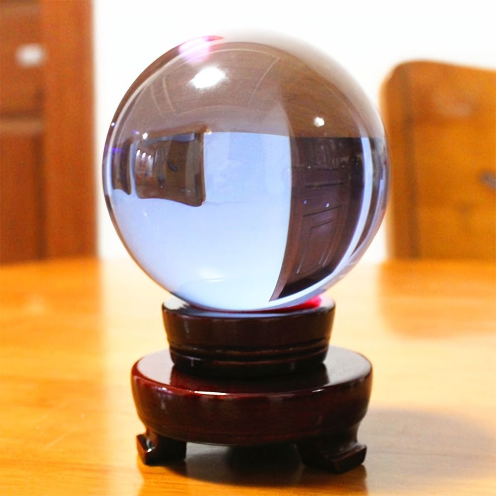 Creative Round Crystal Glass B - Lens Ball Crystal recension och pris