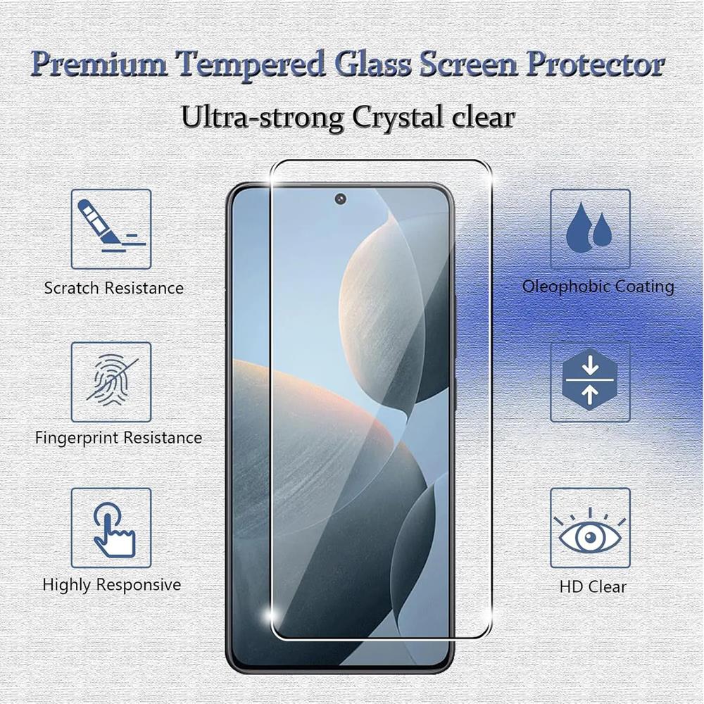 4 in 1 Full Coverage Glass Scr - Photography Kit Xiaomi 15T Pro recension och pris
