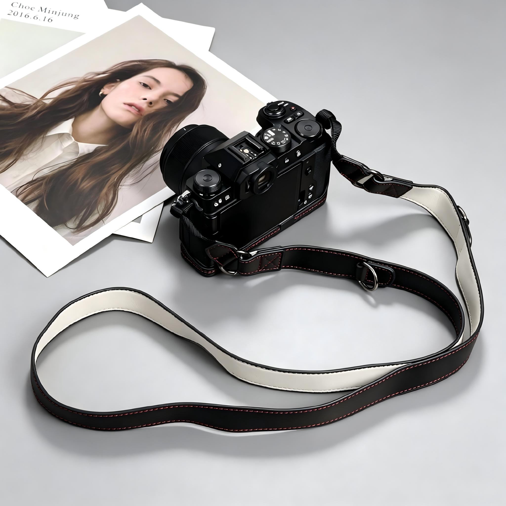 Retro Oily Wax Leather Camera  - Camera Strap Leather recension och pris