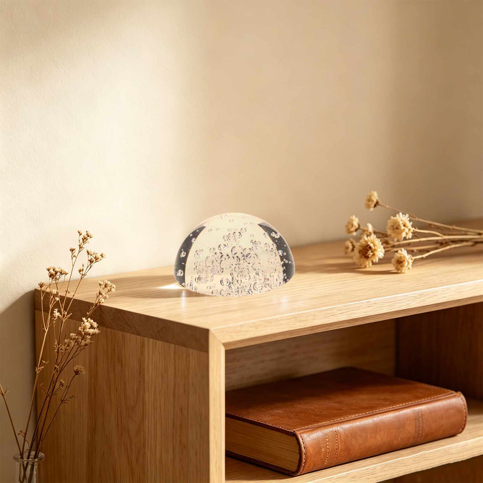 Half Crystal Ball Clear Decora - Lens Ball Crystal recension och pris