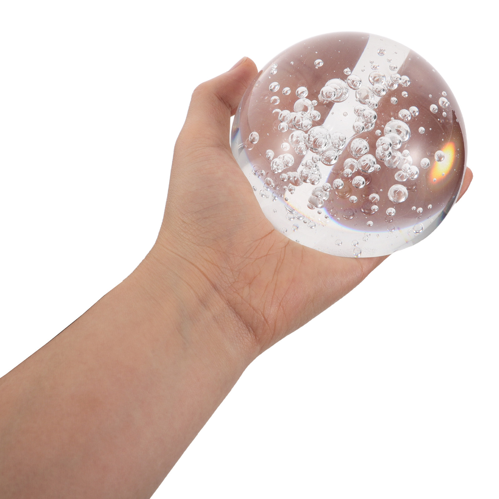 Semicircle Crystal Decoration  - Lens Ball Crystal recension och pris