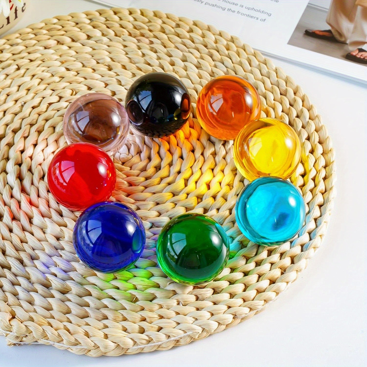 K9 Multicolor Color Crystal Gl - Lens Ball Crystal recension och pris