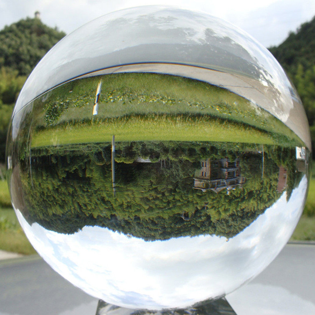 4Cm Clear Crystal Ball Sphere  - Lens Ball Crystal recension och pris