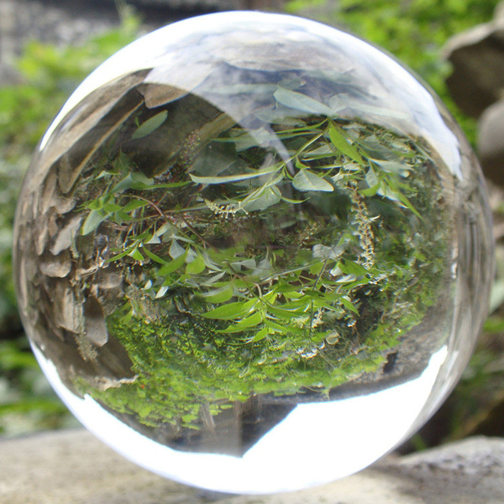4Cm Clear Crystal Ball Sphere  - Lens Ball Crystal recension och pris