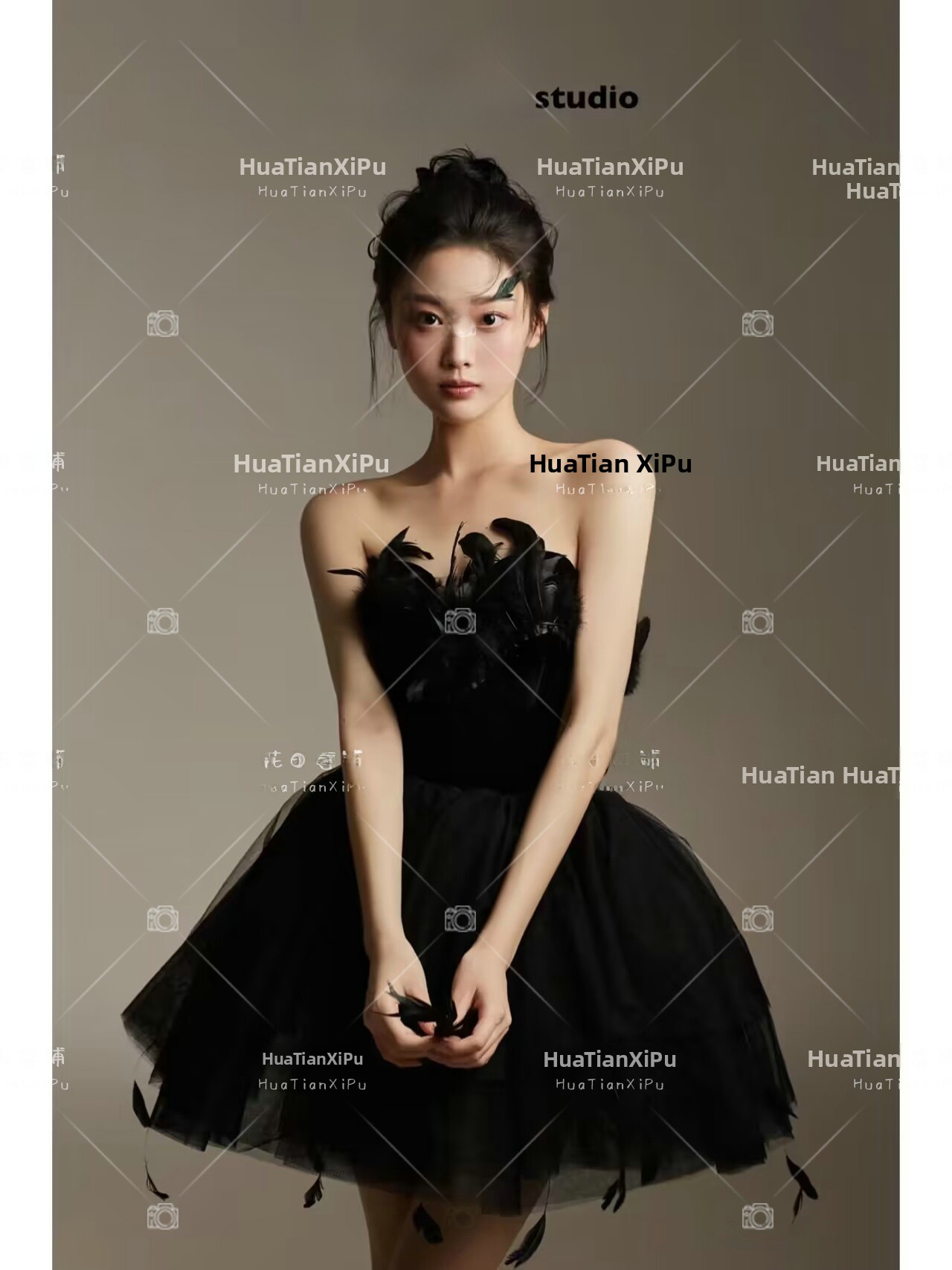 New Arrival Elegant Black Swan - Photography Studio recension och pris