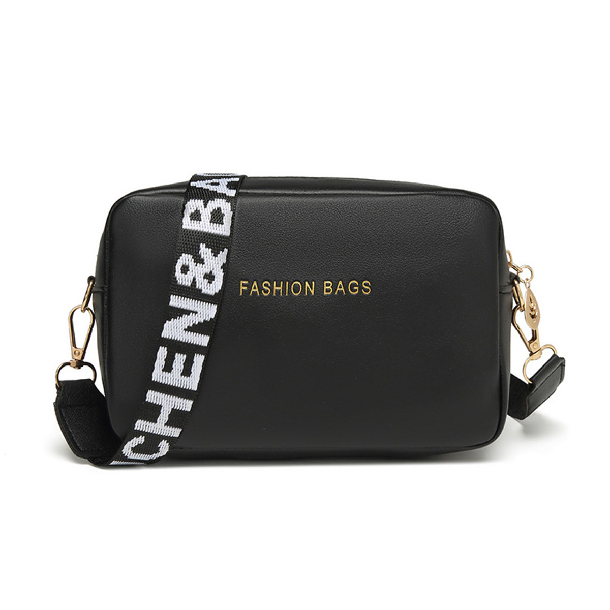Women Black PU Leather Camera  - Camera Strap Leather recension och pris