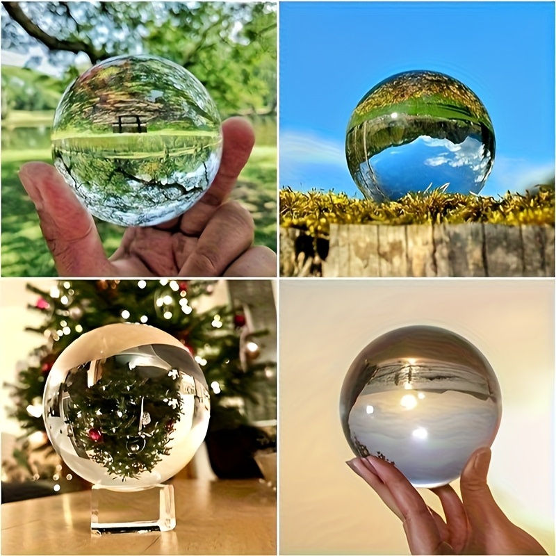 Clear Lens Globe Crystal Glass - Lens Ball Crystal recension och pris