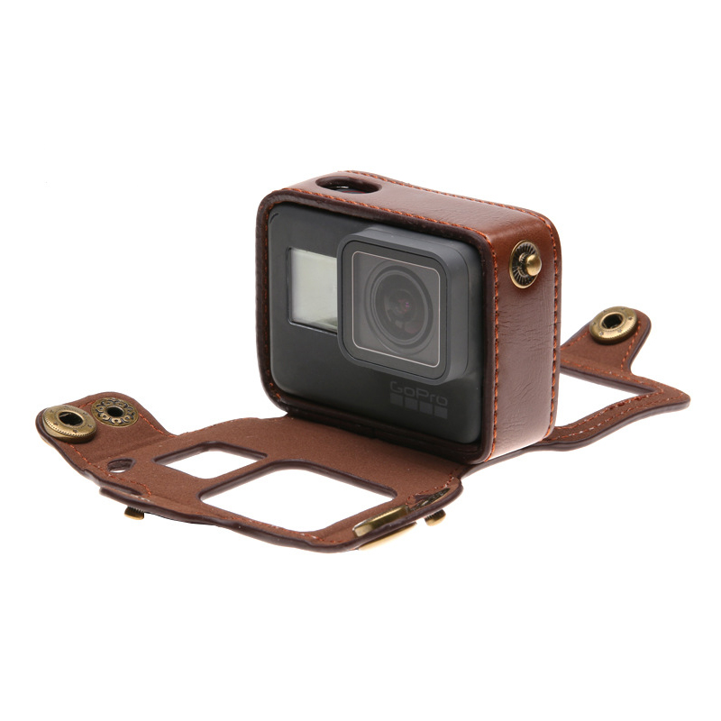 3 colors Protective case PU Ba - Camera Strap Leather recension och pris
