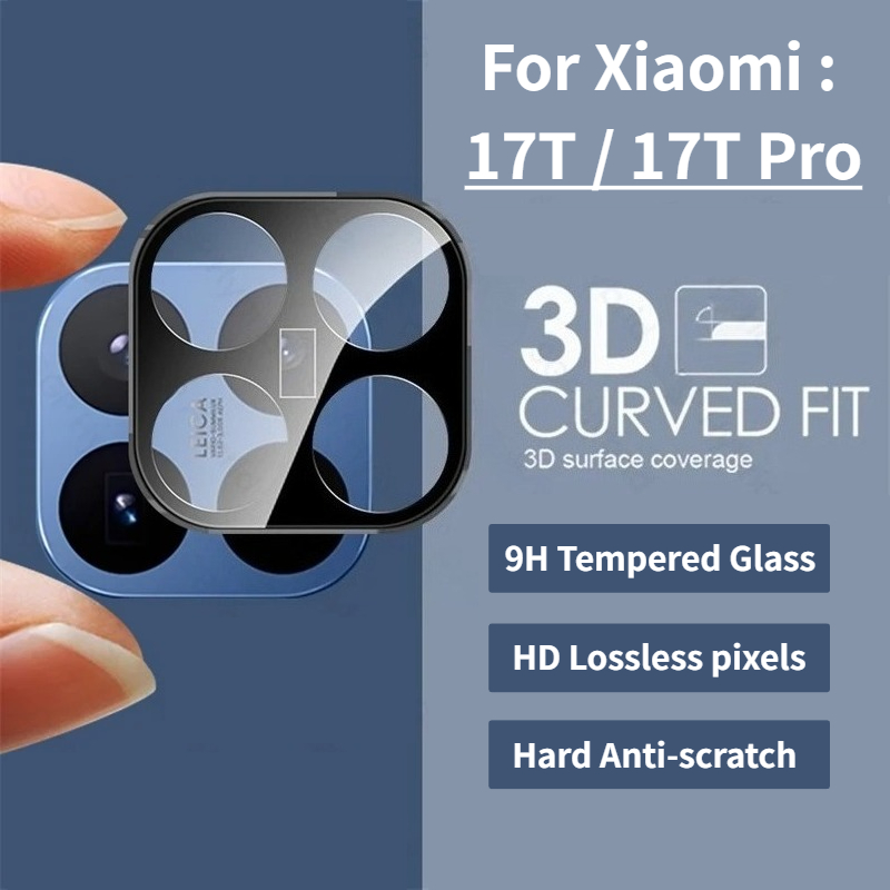 1-5 PCS 9H Curved Lens Tempere - Photography Kit Xiaomi 15T Pro recension och pris
